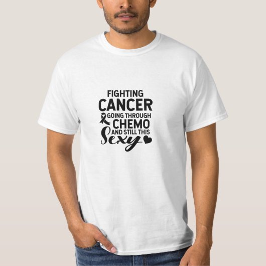 Krebsbekämpfung durch Chemo T-Shirt (Vorderseite)