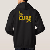 Krebsbekämpfung im Kindesalter als Heilmittel Hoodie (Rückseite)