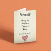 Krebsbekämpfung Karte