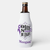 Krebsbekämpfung Motivierend Flasche Flaschenkühler (Flaschenvorderseite)