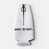 Krebsbekämpfung Motivierend Flasche Flaschenkühler (Rückseite)