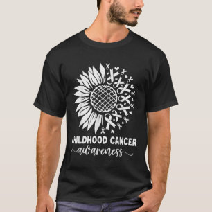 Krebsbewusstsein bei Kindern Gelbblütenkinder T-Shirt