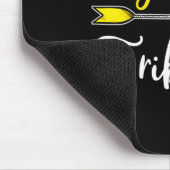 Krebsbewusstsein bei Kindern Gelbe Schleife Sarcom Mousepad (Ecke)