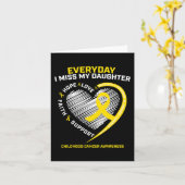 Krebsbewusstsein bei Kindern im Gedächtnis meiner  Karte (Gelbe Blume)