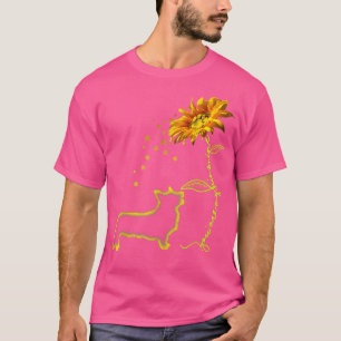 Krebsbewusstsein bei Kindern Sonnenblumen Corgi Do T-Shirt
