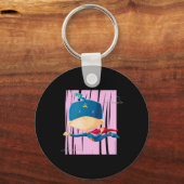 Krebsbewusstsein bei Kindern Super GA Schlüsselanhänger (Vorderseite)