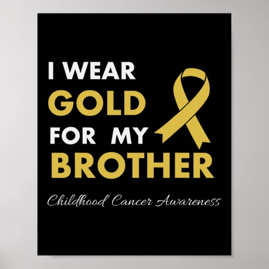 Krebsbewusstsein bei Kindern überlebt Männerkriege Poster (Vorne)