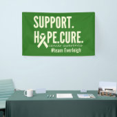 Krebsbewusstsein Benutzerdefiniertes #Teamname Ban Banner (Messeveranstaltung)