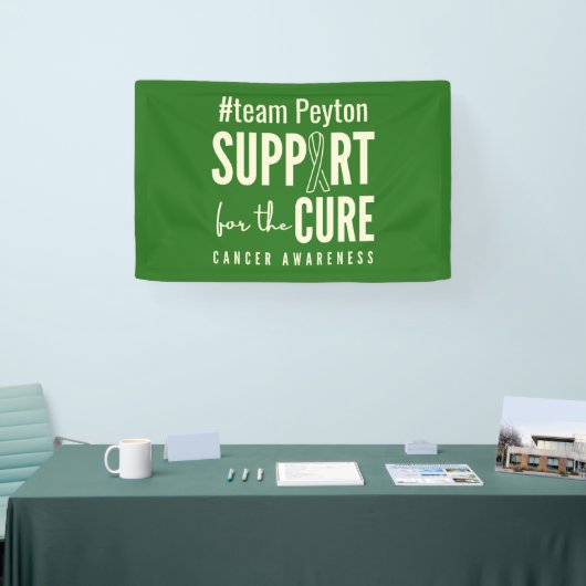 Krebsbewusstsein - Branner-Markierung Banner (Messe)