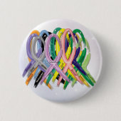 Krebsbewusstsein Button (Vorderseite)