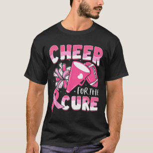 Krebsbewusstsein Cheer For The Cure Football  T-Shirt