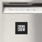 Krebsbewusstsein Chemo Crew Survivor Geschenk Magnet (In Situ (Geschirrspüler))