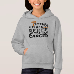 KREBSBEWUSSTSEIN - DIESER DRUCK IST FREI VOM KREBS HOODIE