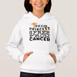 KREBSBEWUSSTSEIN - DIESER DRUCK IST FREI VOM KREBS HOODIE