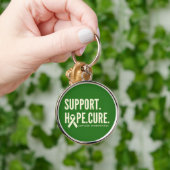 Krebsbewusstsein fördert die Heilung von Schlüssel Schlüsselanhänger (Hand)