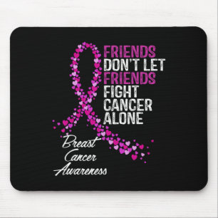 Krebsbewusstsein Freunde Kämpfer Unterstützung  Mousepad