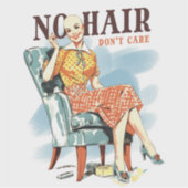 Krebsbewusstsein für baldige Frauen-Krieger Aufkleber (Vorderseite)