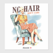 Krebsbewusstsein für baldige Frauen-Krieger Aufkleber (Blatt)