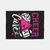 Krebsbewusstsein für die Heilung Fleecedecke (Vorderseite (Horizontal))