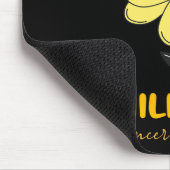 Krebsbewusstsein im Kindesalter als Band für das m Mousepad (Ecke)