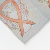 Krebsbewusstsein im Kindesalter - Fleece Blankets (Ecke)