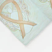 Krebsbewusstsein im Kindesalter - Fleece Blankets (Ecke)