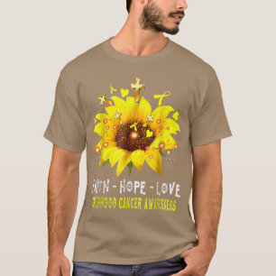 Krebsbewusstsein im Kindesalter Hoffnung Liebe Son T-Shirt
