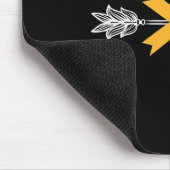 Krebsbewusstsein im Kindesalter Hoffnung Unterstüt Mousepad (Ecke)