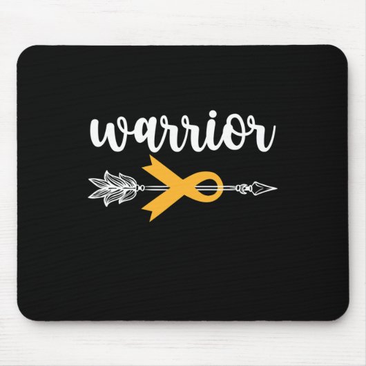 Krebsbewusstsein im Kindesalter Hoffnung Unterstüt Mousepad (Vorne)