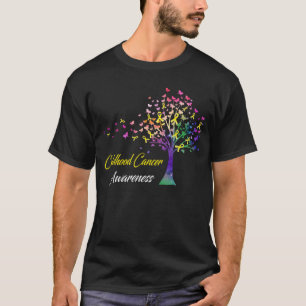 Krebsbewusstsein im Krebsgeschwür von Ribbon-Bäume T-Shirt
