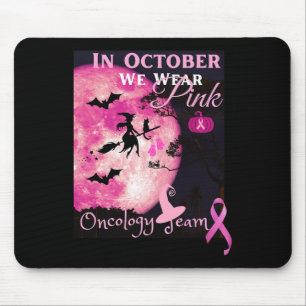 Krebsbewusstsein. Im Oktober tragen wir rosa. Hall Mousepad