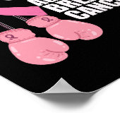 Krebsbewusstsein in der Brustkrebserkrankung in Ro Poster (Ecke)