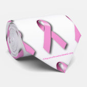 Krebsbewusstsein Krawatte (Gerollt)