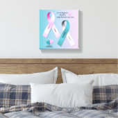 Krebsbewusstsein Leinwanddruck (Insitu (Schlafzimmer))