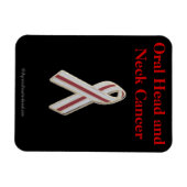 Krebsbewusstsein Magnet (Horizontal)