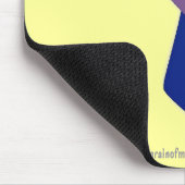 Krebsbewusstsein Mousepad (Ecke)