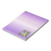 Krebsbewusstsein Notizblock (Rotiert)