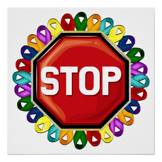 Krebsbewusstsein Poster (Vorderseite)