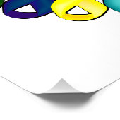 Krebsbewusstsein Poster (Ecke)