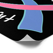 Krebsbewusstsein Poster (Ecke)