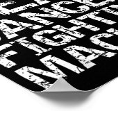 Krebsbewusstsein s Design Studio Lustiges Geschenk Poster (Ecke)