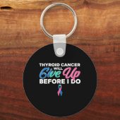 Krebsbewusstsein Schlüsselanhänger (Vorderseite)