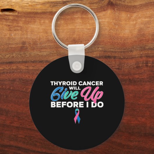 Krebsbewusstsein Schlüsselanhänger (Vorderseite)