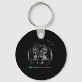 Krebsbewusstsein Schlüsselanhänger (Vorderseite)