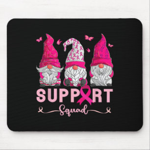 Krebsbewusstsein Shirt für Frauen Gnome Unterstütz Mousepad