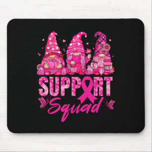 Krebsbewusstsein Shirt für Frauen Gnome Unterstütz Mousepad