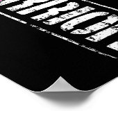 Krebsbewusstsein - Sideways Militärior Ribbo Poster (Ecke)