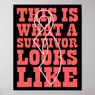 Krebsbewusstsein - so sieht ein Überlebender aus Poster