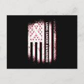 Krebsbewusstsein Survivor Lungenkrebs Bewusstsein Postkarte (Vorderseite)