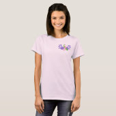 Krebsbewusstsein T-Shirt (Vorne ganz)